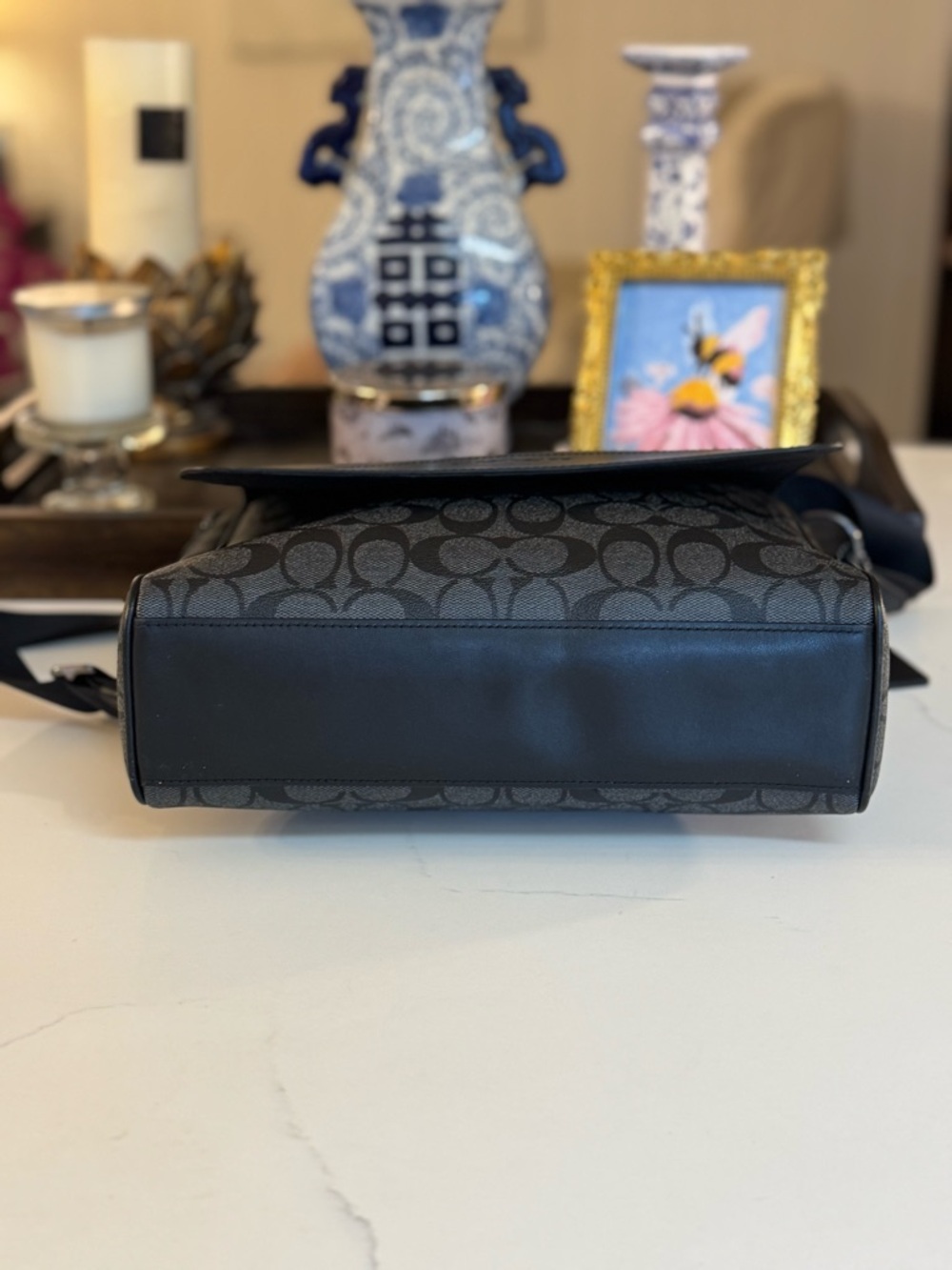 NWT COACH HOUSTON MESSENGER BAG! - Picture 7 of 13
